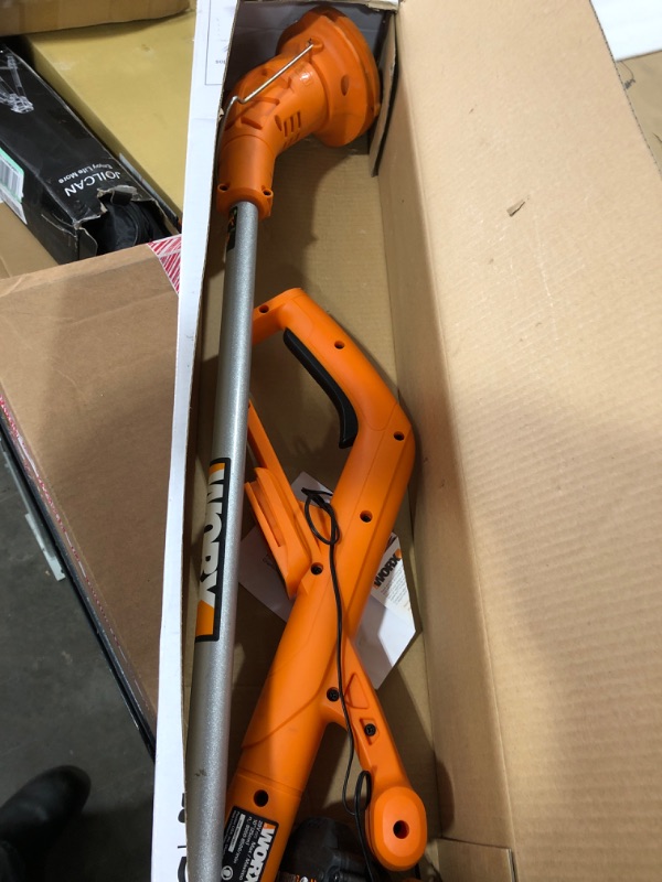 Photo 2 of Worx WG154 20V PowerShare 10" - 12" Cordless String Trimmer & Edger (Battery & Charger Included) & WA0004 (2) Replacement Trimmer Line for Select Cordless String Trimmers Trimmer String Trimmer + Trimmer Line