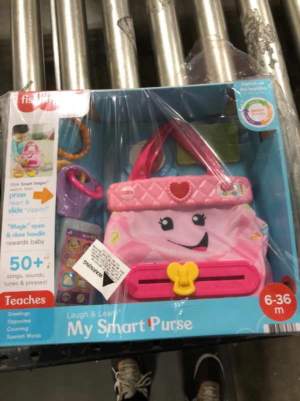 Photo 2 of Fisher-Price Smart Purse Learning Toy with Lights, 