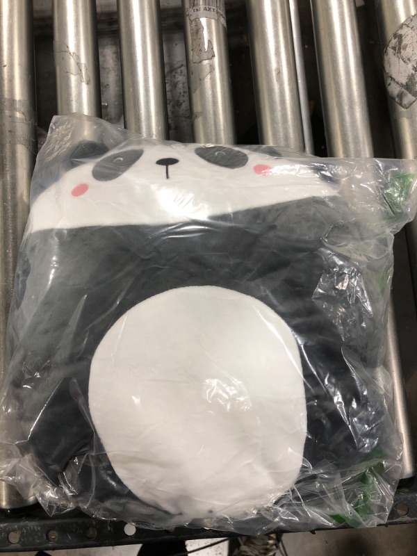 Photo 2 of 16in Soft Panda Anime Plush Pillow 