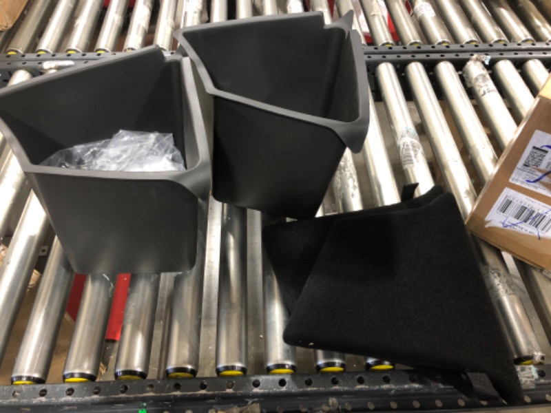 Photo 1 of 2020 2021 Tesla Model Y Rear Trunk Organizer Storage Boxes with Lids, Side Storage Protector Packets, Storage Bins for Model Y (5-Seater) Interior Accessories (Do Not Fit Model Y Delivered After July 2022) Model Y 5-Seater (2020-2021)