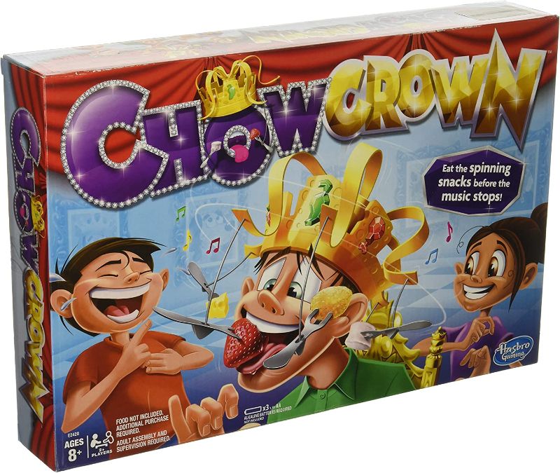 Photo 1 of Chow Crown Game Kids Electronic Spinning Crown Snacks Food Kids & Family Game
