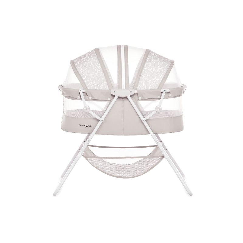 Photo 1 of Dream On Me Karley Bassinet in Cool Grey