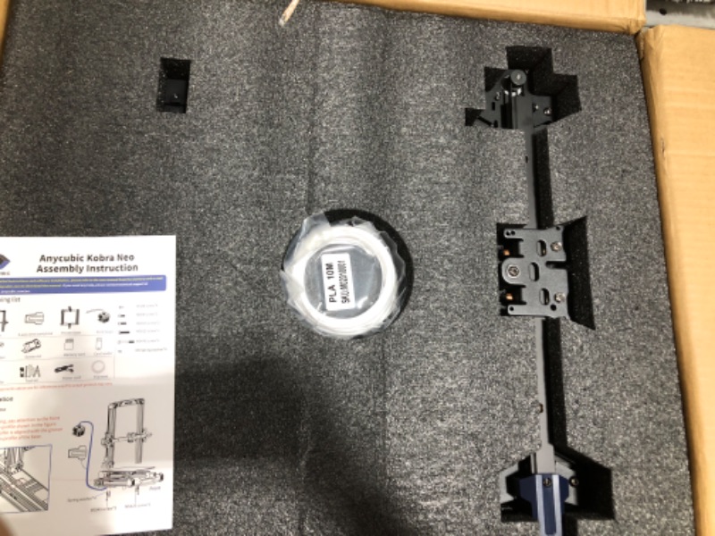Photo 1 of Anycubic 3D Printer Kobra Neo, Auto Leveling 3D Printers Pre-Installed with High Precision Printing and Easy Model Removal Print Size 8.7x8.7x9.84 inch Anycubic Kobra Neo