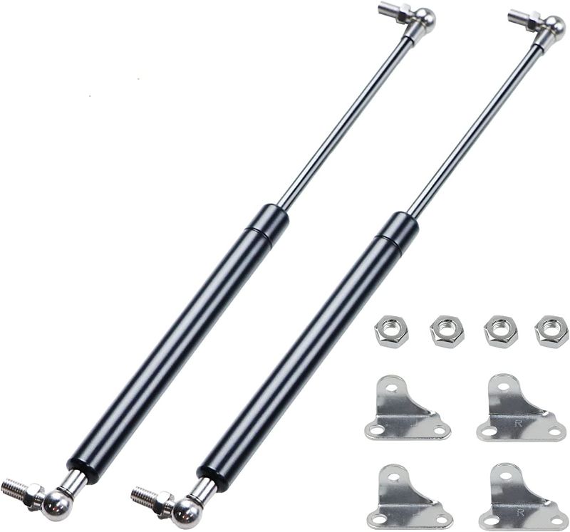 Photo 1 of  Lift Support Struts Gas Spring Shocks Hydraulics Piston Lid Stay for Camper Shell Truck Topper Rear Window Truck Cap Heavy Duty Box Lid Floor Hatch Door