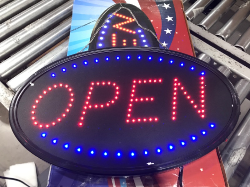 Photo 1 of 23'' Open led sign