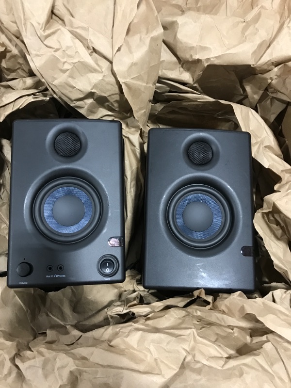 Photo 2 of PreSonus Pair of Eris E3.5 3.5" 2-Way 25W Nearfield Bluetooth Studio Monitors with and Pro Cable Kit
