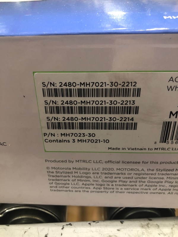 Photo 4 of Motorola Home Mesh WiFi 3 Pack