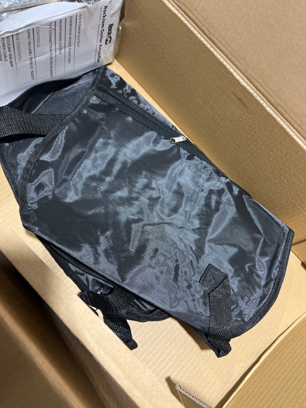 Photo 1 of RockJam Electric Guitar Superkit with 10-watt Amp, Gig Bag, Picks & Online Lessons 6 String Pack, Right, BlueBurst, Full (RJEG03-SK-BB)