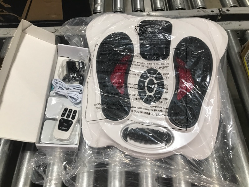 Photo 2 of Creliver Foot Circulation Plus EMS & TENS Foot Nerve Muscle Massager, Electric Foot Stimulator Improves Circulation, Feet Legs Circulation Machine Relieves Body Pains, Neuropathy (FSA or HSA Eligible)