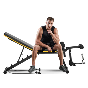 Photo 1 of Ainfox Adjustable Weight Bench, Flat Incline/Decline Exercise Workout Bench
