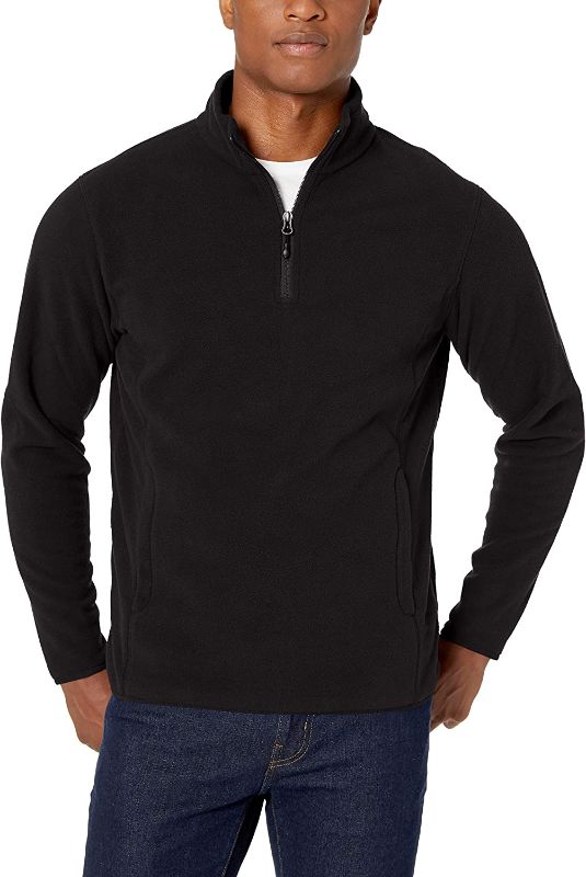 Photo 1 of Amazon Essentials Quarter-Zip Polar Fleece Jacket SIZE XL 
