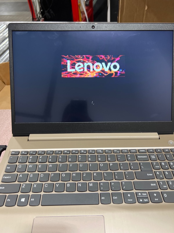 Photo 3 of Lenovo IdeaPad 3 15IIL05 81WE - Core i3 1005G1 / 1.2 GHz - Win 10 Home in S mode - 8 GB RAM - 256 GB SSD NVMe - 15.6" TN touchscreen 1366 x 768 (HD) - UHD Graphics - Wi-Fi, Bluetooth - almond -