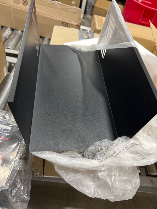 Photo 4 of 30" Black Range Hood, GASLAND Chef PR30BS Anti-fingerprint Black Wall Mount Range Hood,Ducted/Ductless Convertible,3 Speed Ducted Exhaust Hood Fan with Charcoal Filter, Aluminum Mesh Filter 30 inch Black