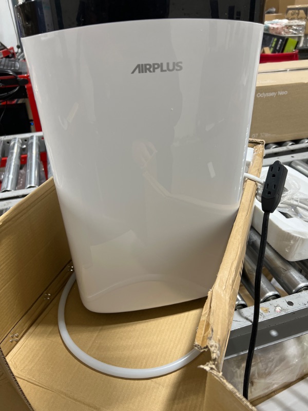 Photo 2 of AIRPLUS 2,000 Sq. Ft 30 Pints Dehumidifier for Home and Basements with Drain Hose(AP1907) 30 Pints A-Rounded