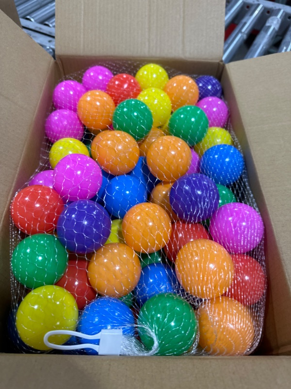 Photo 2 of boylovs Ball Pit Balls 100 pcs for Toddlers and Preschoolers Pool Balls Crush Proof Safe, BPA Free Durable, and Fun Toy Toddlers Kids Birthday Party Decoration
