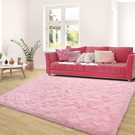 Photo 1 of  Soft Pink Rugs for Bedroom unknown size 