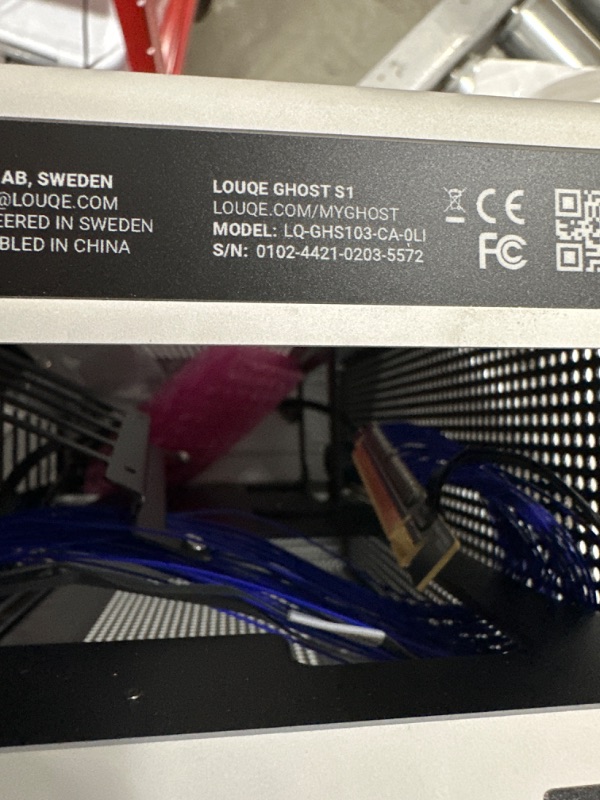 Photo 1 of LOUQE Ghost S1 Mk III (Limestone) Mini-ITX Computer Case