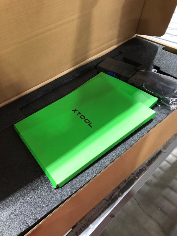 Photo 1 of xTool D1 Pro Upgraded Laser Engraver, 5W Output Power Laser Cutter, 36W Higher Accuracy Laser Engraving Machine, Laser Engraver for Wood and Metal, Paper, Acrylic,Glass, Leather etc Grey D1 Pro 5W Basic----used, unable to test 