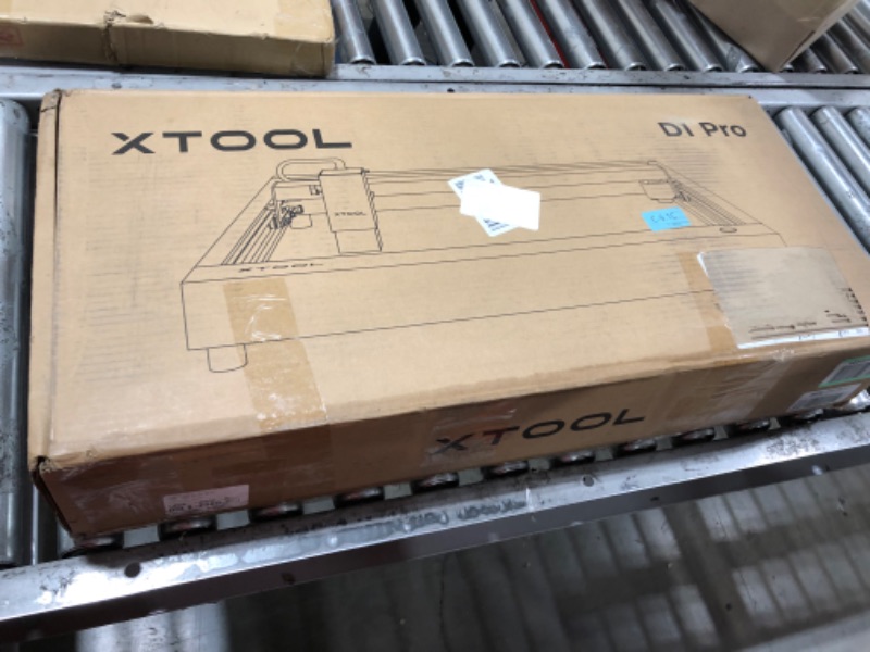 Photo 1 of xTool D1 Pro Upgraded Laser Engraver, 5W Output Power Laser Cutter, 36W Higher Accuracy Laser Engraving Machine, Laser Engraver for Wood and Metal, Paper, Acrylic,Glass, Leather etc Grey D1 Pro 5W Basic----used, unable to test 
