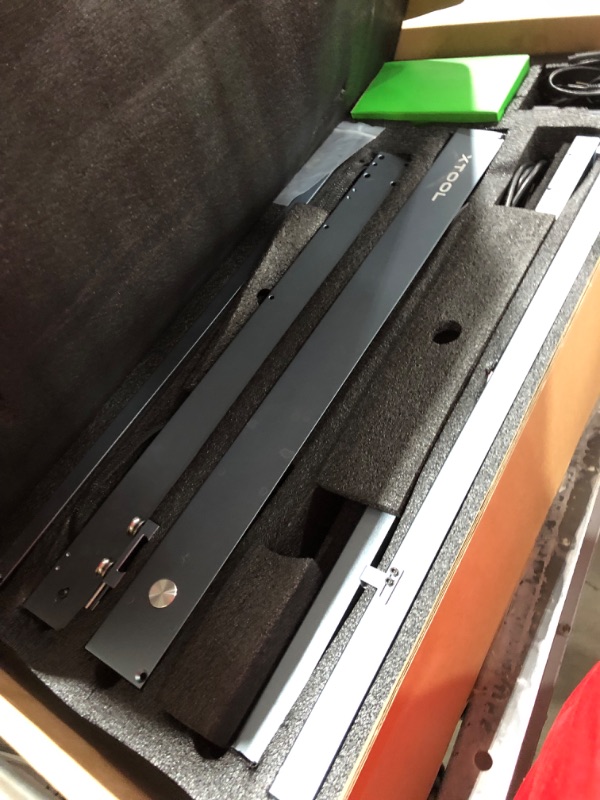 Photo 1 of xTool D1 Pro Upgraded Laser Engraver, 5W Output Power Laser Cutter, 36W Higher Accuracy Laser Engraving Machine, Laser Engraver for Wood and Metal, Paper, Acrylic,Glass, Leather etc Grey D1 Pro 5W Basic----used, unable to test 