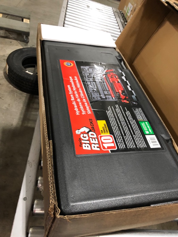 Photo 1 of Torin Big Red T71001L 10 Ton Hydraulic Portable Ram Auto Body Repair Kit w/ Case---NEW, BOX DAMAGE