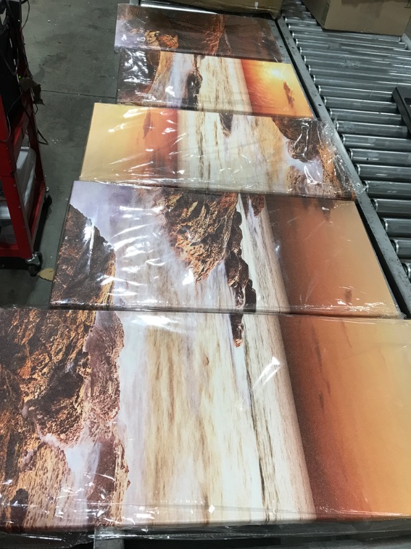Photo 1 of 5 piece picture wall art OCEACN VIEW