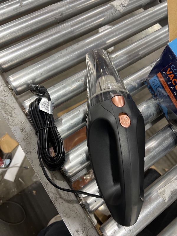 Photo 1 of ThisWorx Portable Car Vacuum Cleaner w/ 16 Foot Cable - 12V (Black)