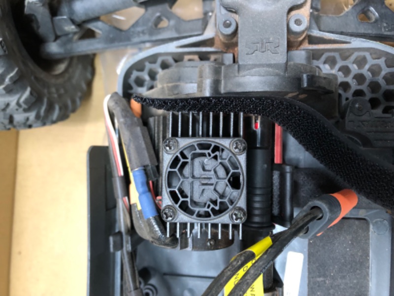 Photo 3 of *** USED *** ** UNABLE TO TEST MISSING BATTERY *** ARRMA 1/10 Big Rock 4X4 V3 3S BLX Brushless Monster RC Truck RTR (Transmitter and Receiver Included, Batteries and Charger Required), Black, ARA4312V3