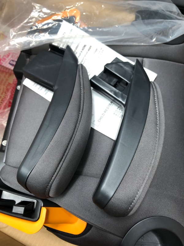 Photo 4 of *** USED *** Chicco KidFit ClearTex Plus 2-in-1 Belt-Positioning Booster Car Seat, Backless and High Back Booster Seat, for Children Aged 4 Years and up and 40-100 lbs. | Drift/Grey KidFit Plus with ClearTex® No Chemicals Drift/Grey