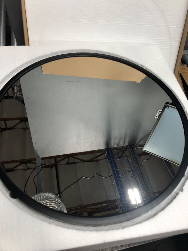 Photo 3 of *SEE NOTES8 Movo 20 Inch x 20 Inch Round Bathroom Mirror Cabinet, Circular Medicine Cabinet