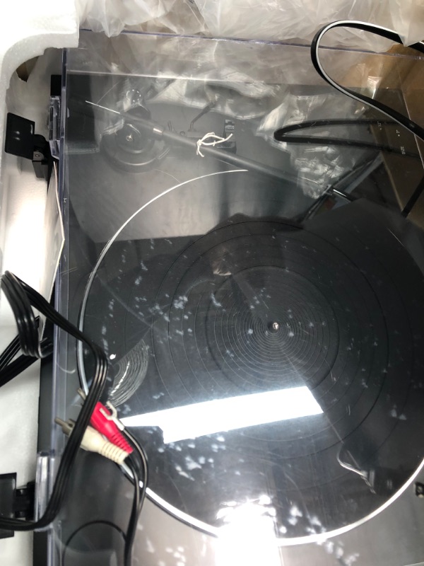 Photo 1 of *NON-FUNCTIONAL* Audio-Technica AT-LP3BK Fully Automatic Belt-Drive Stereo Turntable, Black