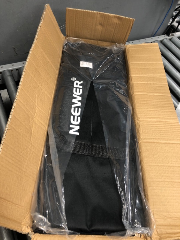 Photo 1 of NEEWER 700W Equivalent Softbox Lighting Kit, 2Pack 5500K CFL Lighting Bulbs, 24x24 inches Softboxes with E26 Socket, Photography Continuous Lighting Kit Photo Studio Equipment