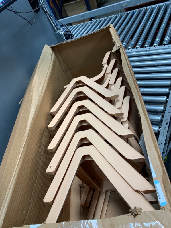 Photo 1 of 6 pack of plastic chair 