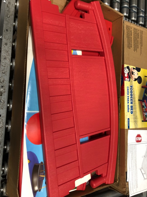 Photo 1 of Delta Children Plastic Toddler Bed Mickey Mouse