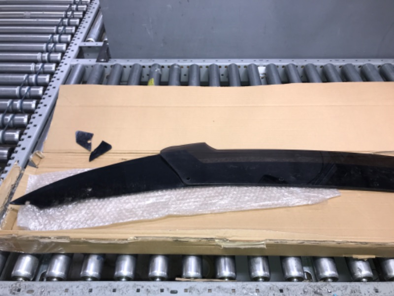Photo 1 of **DAMAGED** Rear Wickerbill Spoiler for Dodge Charger 2015-2021 SRT ScatPack Hellcat Daytona ,2 Piece Wicker Bill Spoiler Add-on Style with RivNut Tool