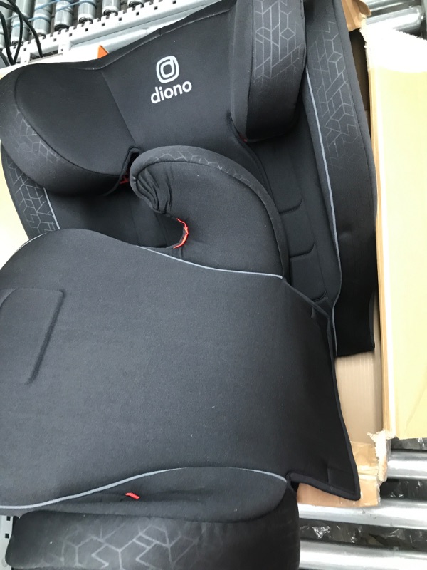 Photo 3 of Diono Monterey 2XT Latch 2 in 1 High Back Booster Car Seat with Expandable Height & Width, Side Impact Protection, 8 Years 1 Booster, Black 2XT Black