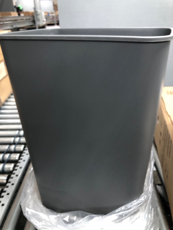 Photo 1 of Simpli-Magic 79503 13 Gallon Touchless Sensor Trash Can, Rectangle Garbage Bin, Perfect for Home, Kitchen, Office, Gray