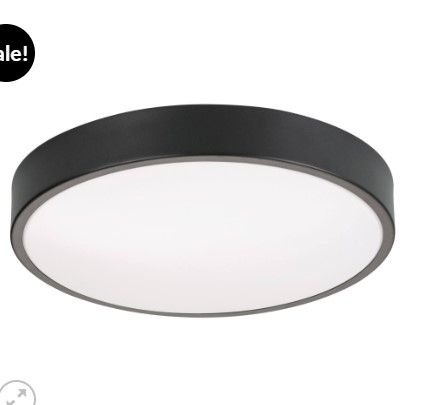Photo 1 of AFX-OTVF1425LAJD1BK-Octavia – 16inch 99W 3 LED Flush Mount Black
