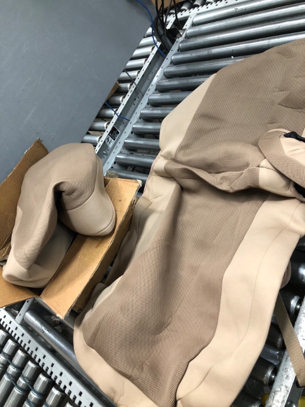 Photo 1 of *UNKNOW MODEL CAR// OR BRAND** 2 PACK CAR SEAT COVERS BROWN 