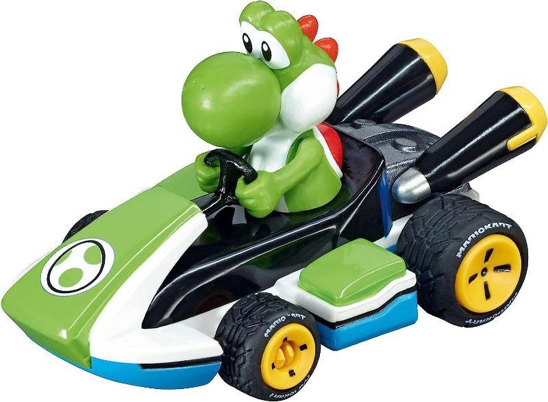 Photo 1 of Carrera 64035 Mario Kart - Yoshi 1:43 Scale Analog Slot car Vehicle for GO!!! Electric and Battery Slot car Racing Track
