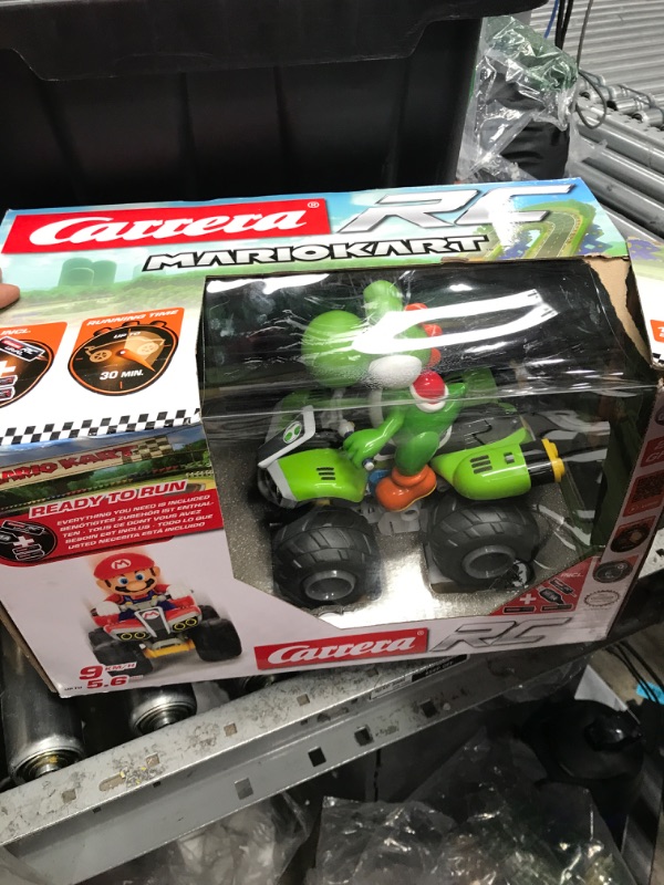 Photo 2 of Carrera 64035 Mario Kart - Yoshi 1:43 Scale Analog Slot car Vehicle for GO!!! Electric and Battery Slot car Racing Track
