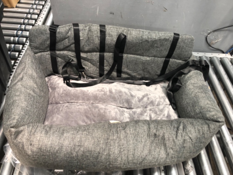 Photo 1 of Dog Car Seat/Bed, Large, Gray