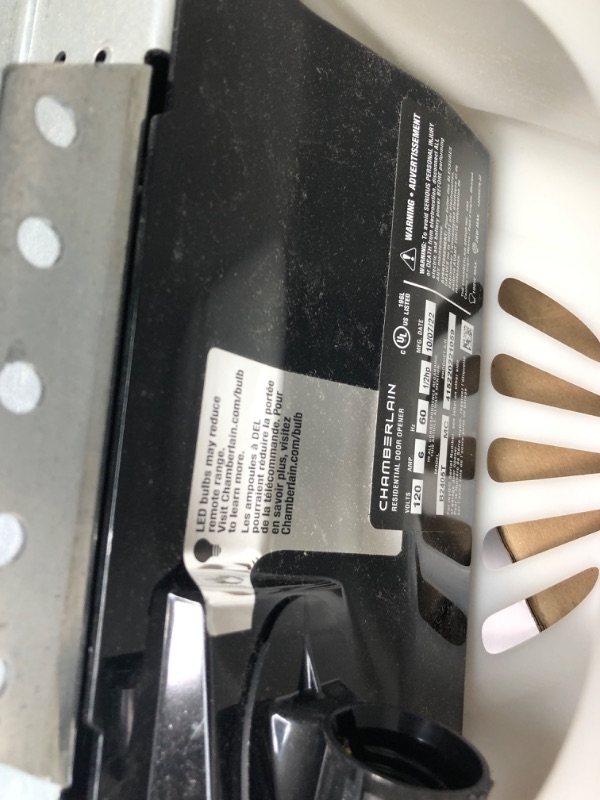 Photo 3 of **USED**
Chamberlain B2405 Garage Door Opener 0.5 HP Belt Drive WiFi Compatible