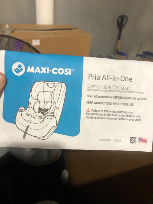 Photo 4 of [ITEM IS USED]
Maxi-Cosi Pria™ All-in-1 Convertible Car Seat, After Dark