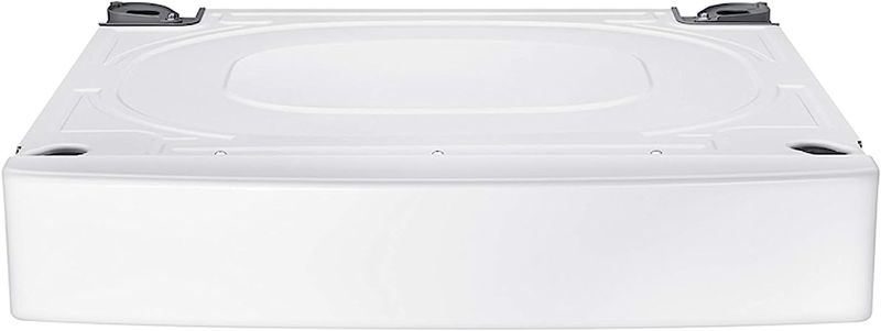 Photo 1 of (damage) SAMSUNG 27” Wide Laundry Riser Pedestal Stand for 27” Wide Front Load Washer or Dryer, Lifts Machine 6”in Height, WE272NW/A3, White