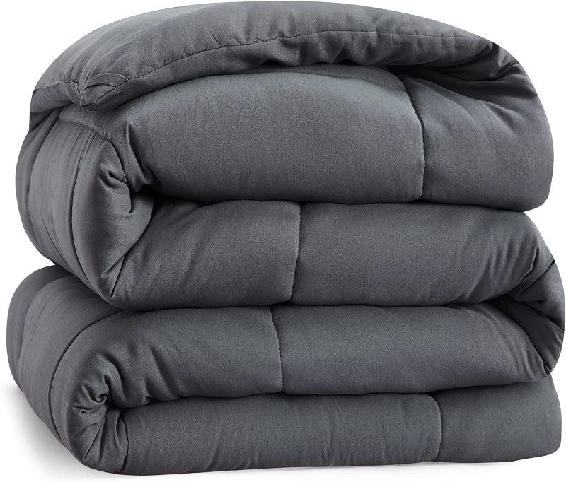 Photo 1 of 
Bedsure Queen Bed Comforter Dark Grey 