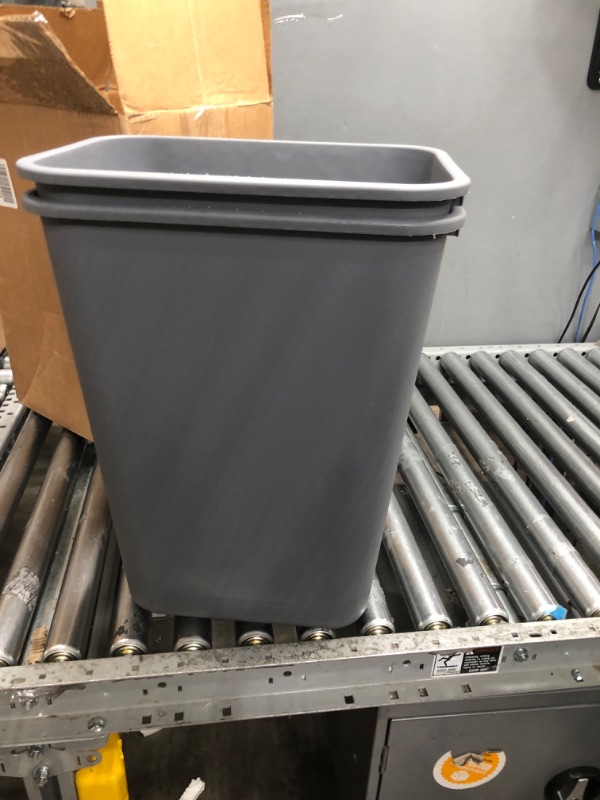 Photo 1 of 2 PACK 7.5 GAL TRASH CAN