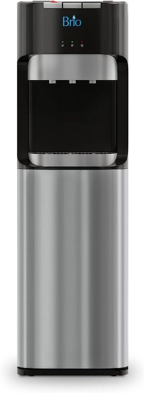 Photo 1 of ***TESTED/ POWERS ON***Brio CLBL420V2 Bottom Loading Water Cooler Dispenser for 3 & 5 Gallon Bottles