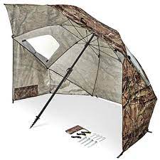 Photo 1 of **Minor cuts on unit* Sport-Brella Premiere XL UPF 50+ Umbrella Shelter for Sun and Rain Protection (9-Foot) Camo