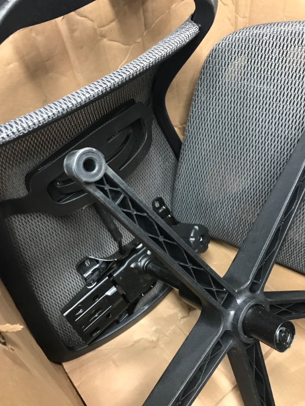 Photo 1 of *PARTS ONLY*  BLACK AND GREY OFFICE CHAIR PARTS